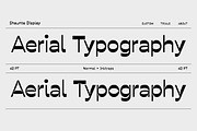 Shaunte Typeface, a Sans Serif Font by Seniors (Thumbnail 2 of 12)