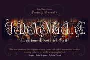 Idangle -Decorative Serif, a Serif Font by TypeClassHeroes (Thumbnail 1 of 10)