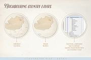 Le Tour du monde - Austria map, an Object Graphic by volume 1 visual design (Thumbnail 11 of 20)