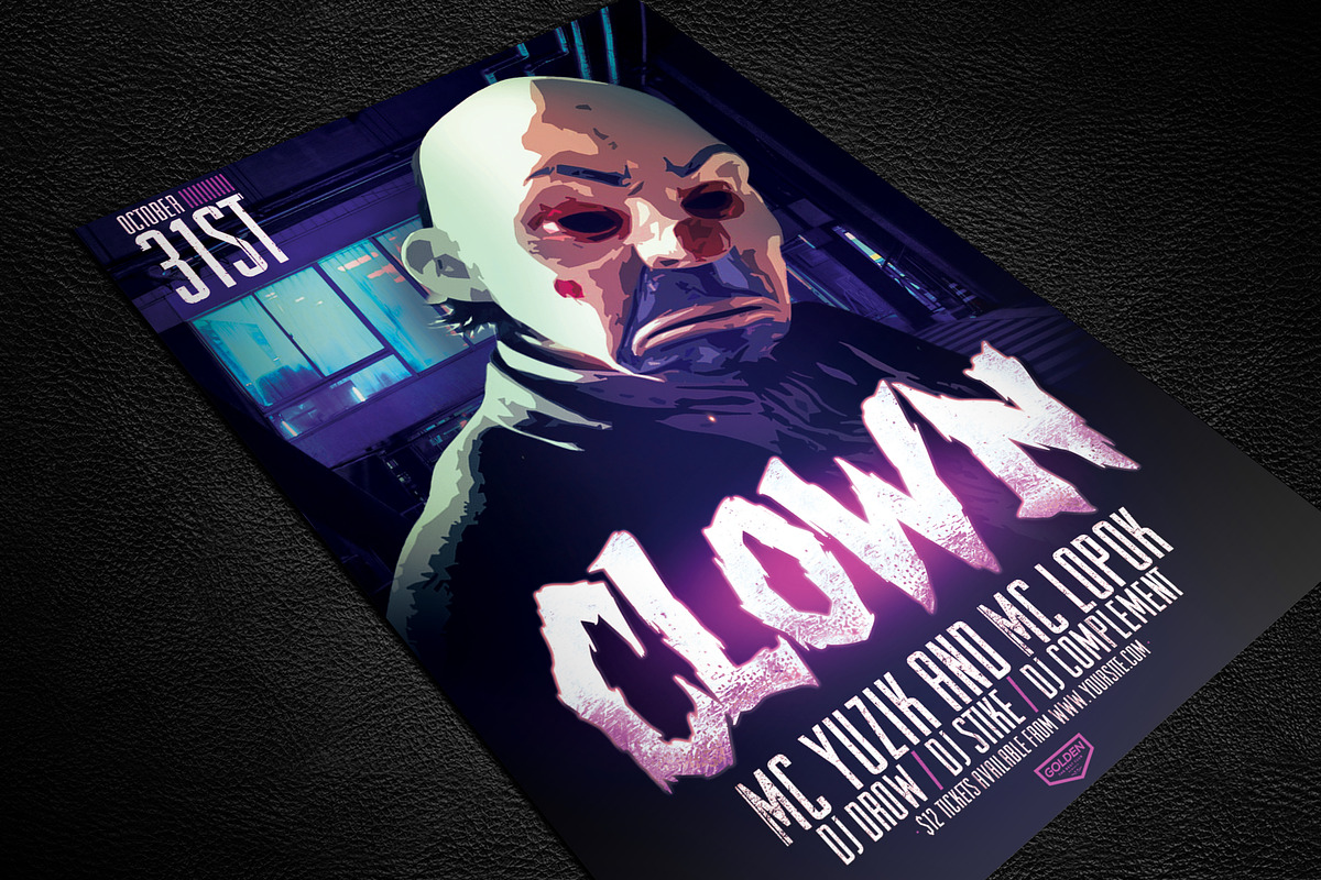 Halloween flyer, a Flyer Template by lawless graphic (Photo 1 of 2)