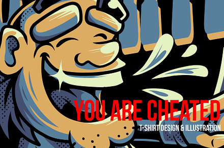 You are Cheated Illustration