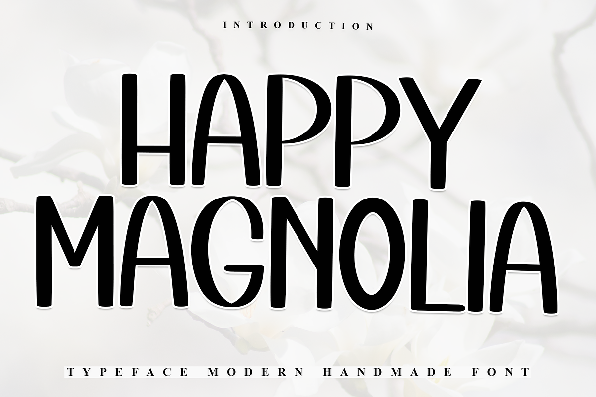 Happy Magnolia, a Serif Font by InermediaSTUDIO (Photo 1 of 7)