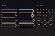 Arabic Deco UI, an Object Illustration by Olga Ryzychenko (Thumbnail 9 of 13)