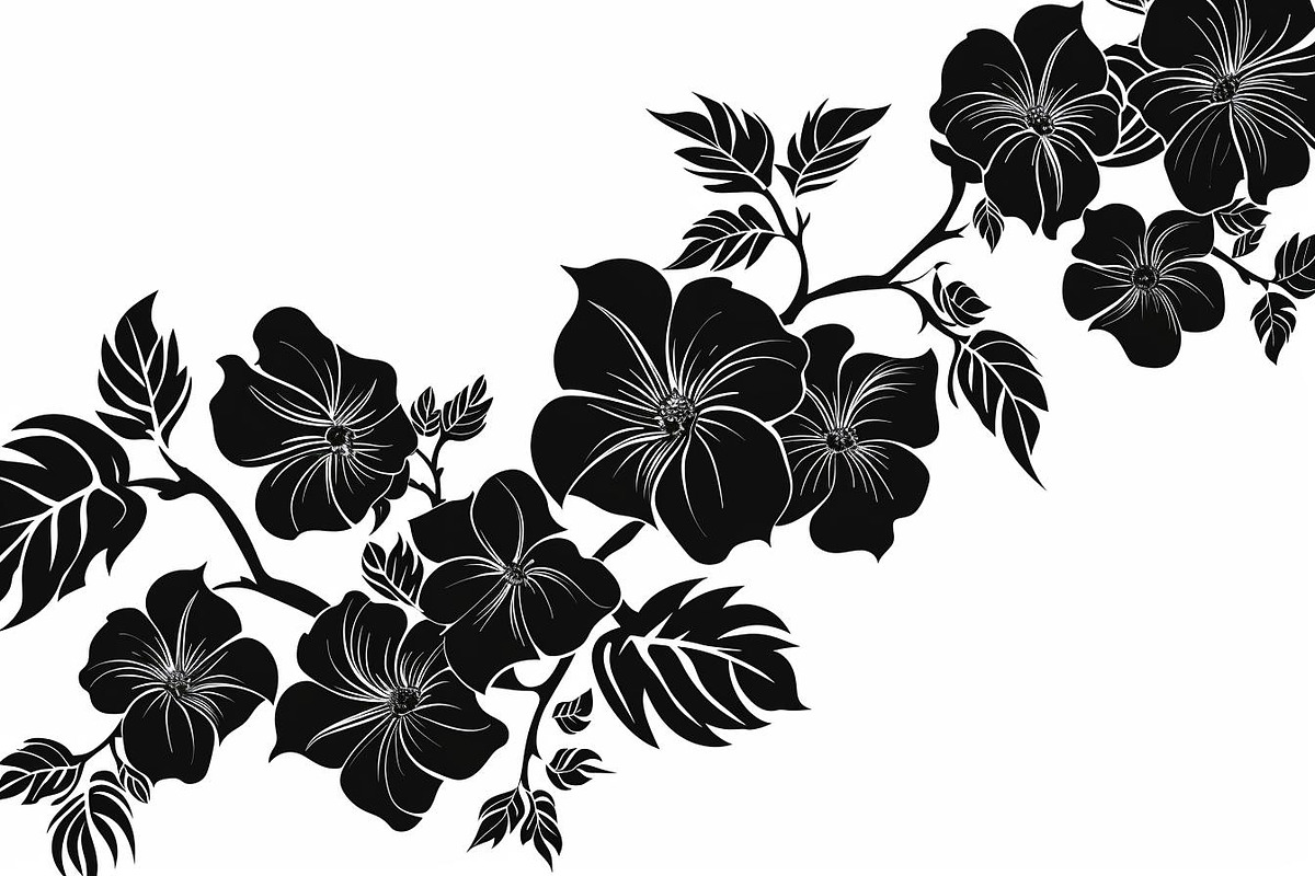 Floral Border & Frame Laser Cut Bund, an Object Graphic by hafijul (Photo 4 of 11)