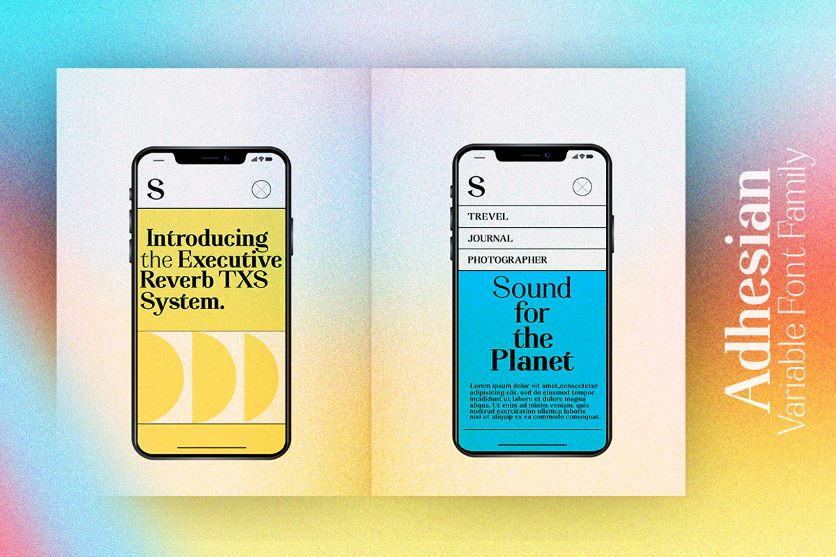 Adhesian Serif Font Family, a Serif Font by Propertype (Photo 8 of 12)