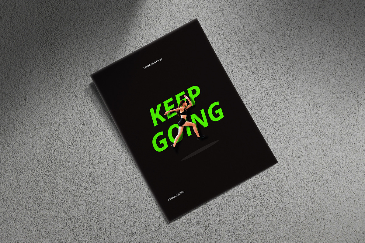 Gym // Health Social Media Kit, a Social Media Template by SecondBrain Store (Photo 6 of 9)