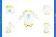 20x Baby Onesies BUNDLE Mock-up Sets, a Books & Magazine Mockup by BlackMocca (Thumbnail 17 of 28)