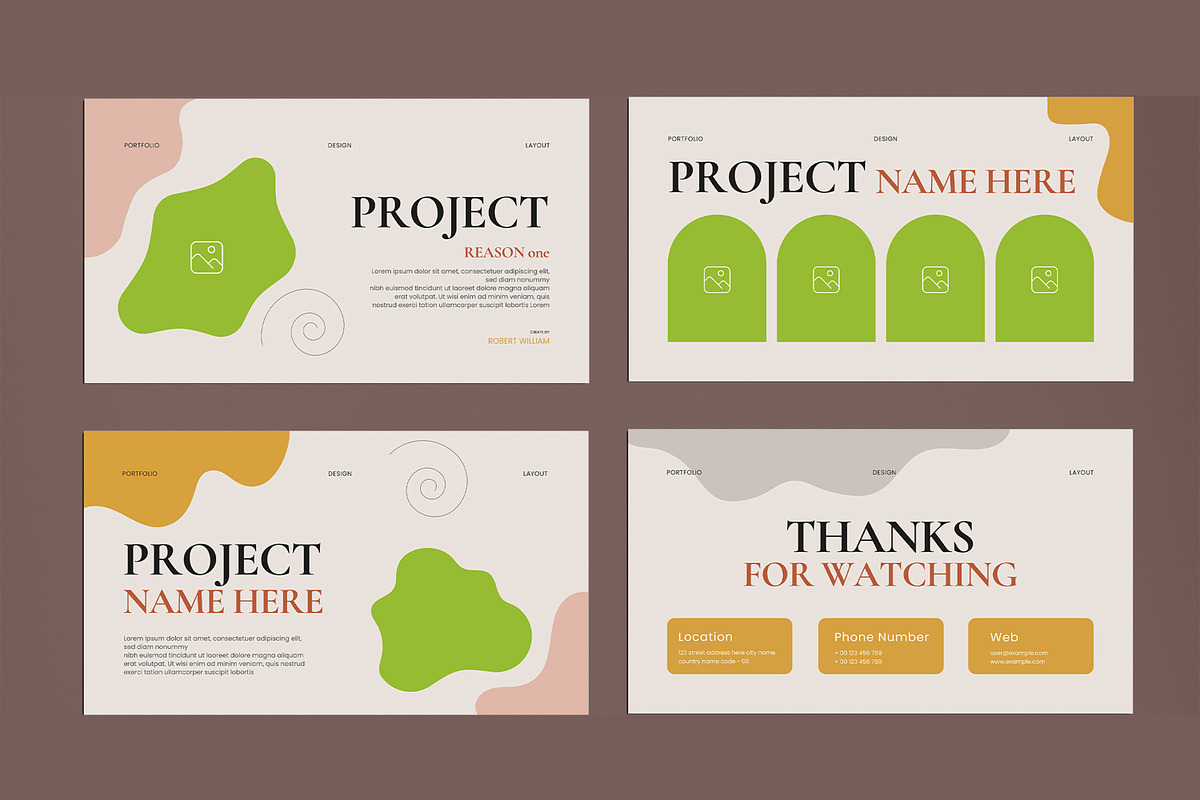 Minimalist Presentation Slide Deck preview 4