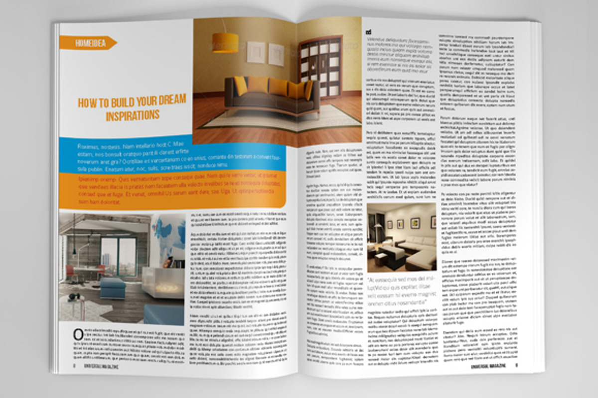 MULTIPURPOSE WORLD MAGAZINE, a Magazine Template by DesignCorner (Photo 5 of 5)