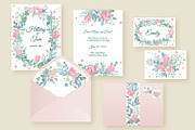 Tender Roses-Wedding Invitation Set, a Decorative Illustration by Happiestsim (Thumbnail 2 of 6)