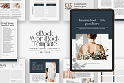 Canva Wellness Ebook WorkBook Olivia, a Magazine Template by Lovely Confetti (Thumbnail 1 of 8)