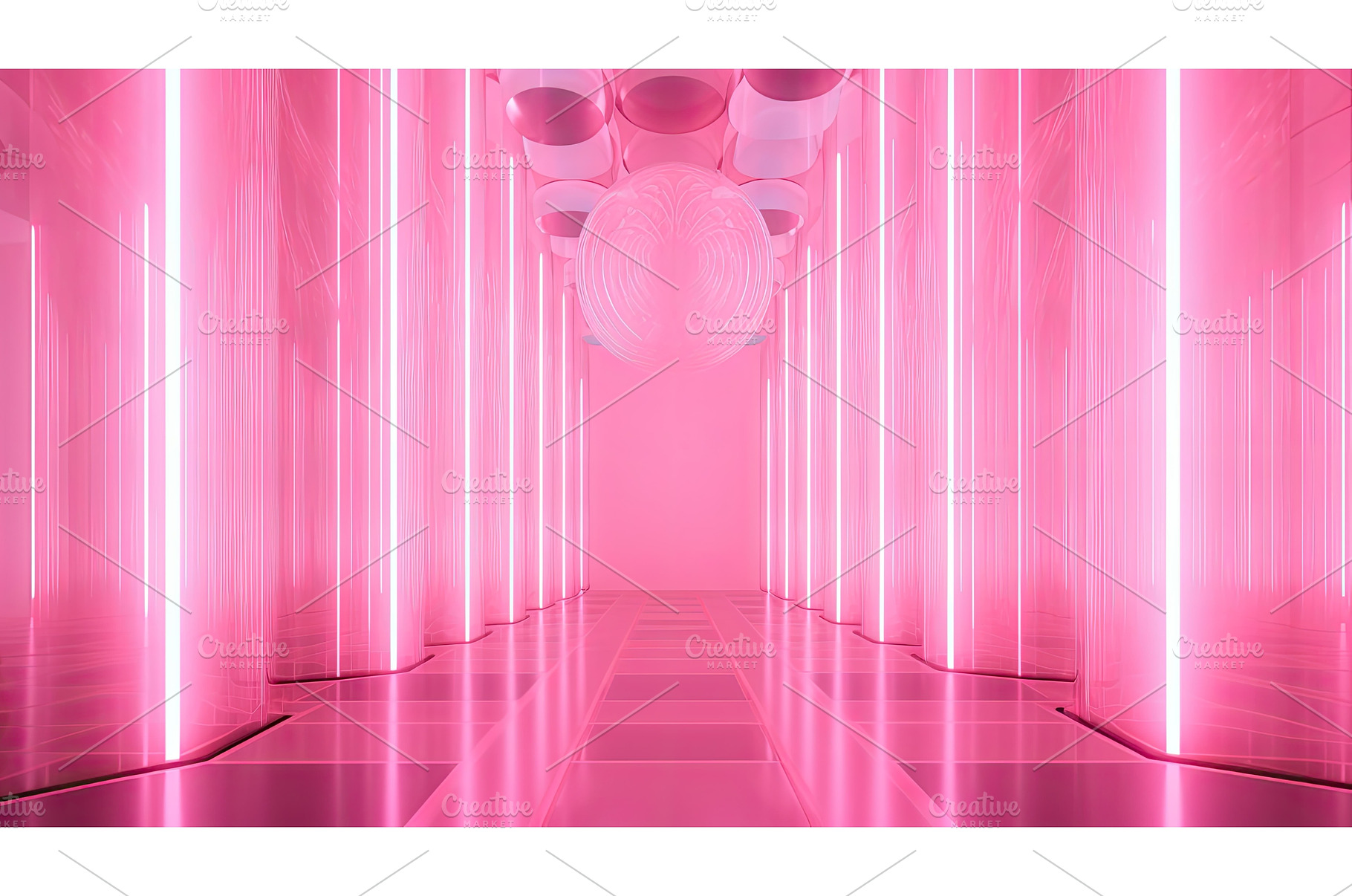diffused pink neon background ai, a Background Photo by pikepicture