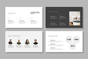Minimal Business Plan Presentation, a Presentation Template by MightyDesign (Thumbnail 2 of 8)