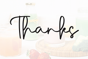 Smoothie | Script Font, a Handwritten Font by Scratchones (Thumbnail 8 of 8)
