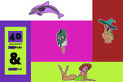 Summerween Hot Ghoul Vector Stickers, an Object Graphic by Jakayla Digital Co (Thumbnail 2 of 7)