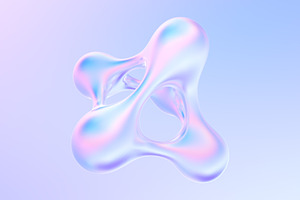 Fluid Holographic Shapes VIDEO