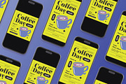 International Coffee Day Flyer Set, a Flyer Template by Aiyari Graphic (Thumbnail 2 of 3)