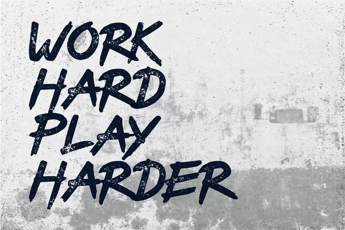 Pax Suyud - Brush + Rough Font preview 7