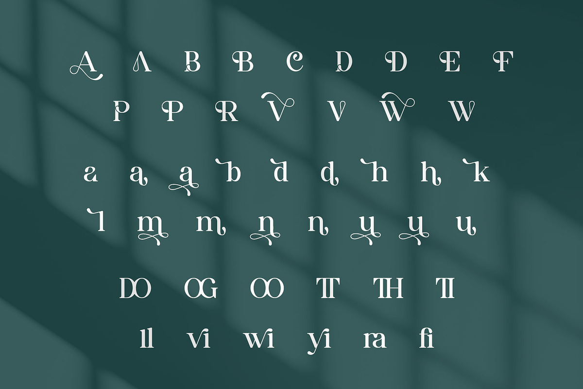 Avillia - Elegant Serif Font, a Serif Font by Aqeel_Art (Photo 10 of 10)