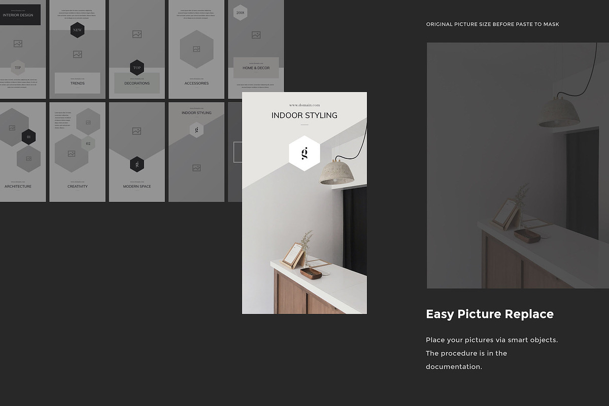 Decor Social Instagram Templates, a Social Media Template by Goashape Studio (Photo 6 of 7)
