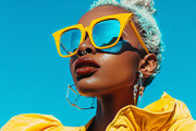 109 Fashion models in sunglasses, a Beauty & Fashion Photo by Handmadefont (Thumbnail 56 of 113)