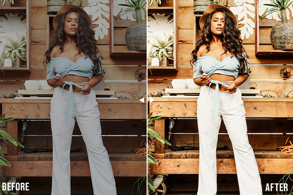 Warm & Airy Lightroom Presets preview 4