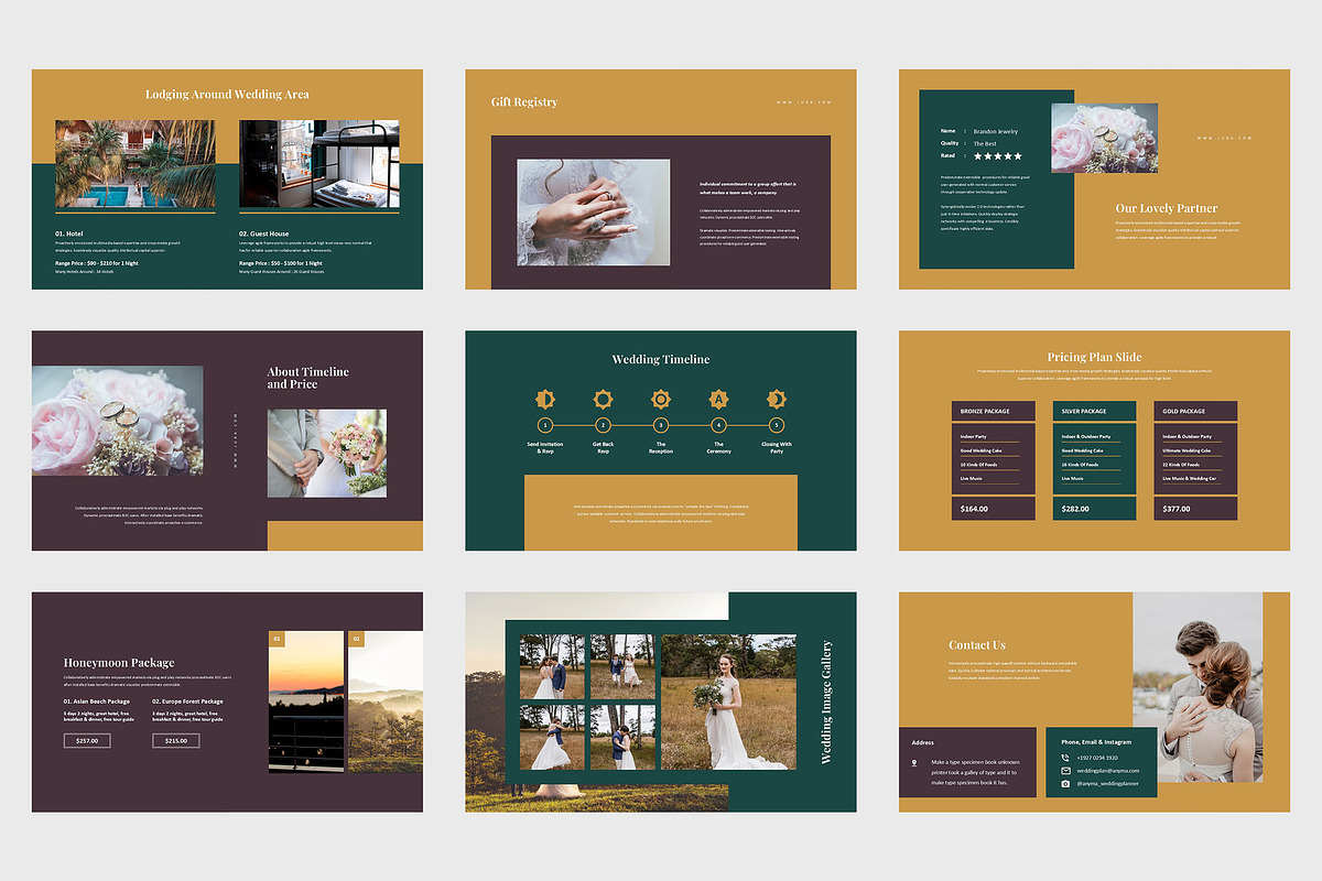 Jura : Bridal Planner Keynote, a Presentation Template by Punkl Camp (Photo 8 of 9)