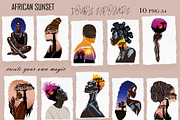 AFRICAN WORLD modern abstract bundle, an Illustration by ArtOLB (Thumbnail 3 of 12)