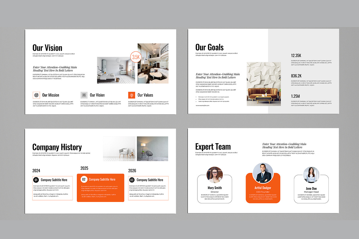 Interior Design Presentation, a Presentation Template by MightyDesign (Photo 4 of 8)