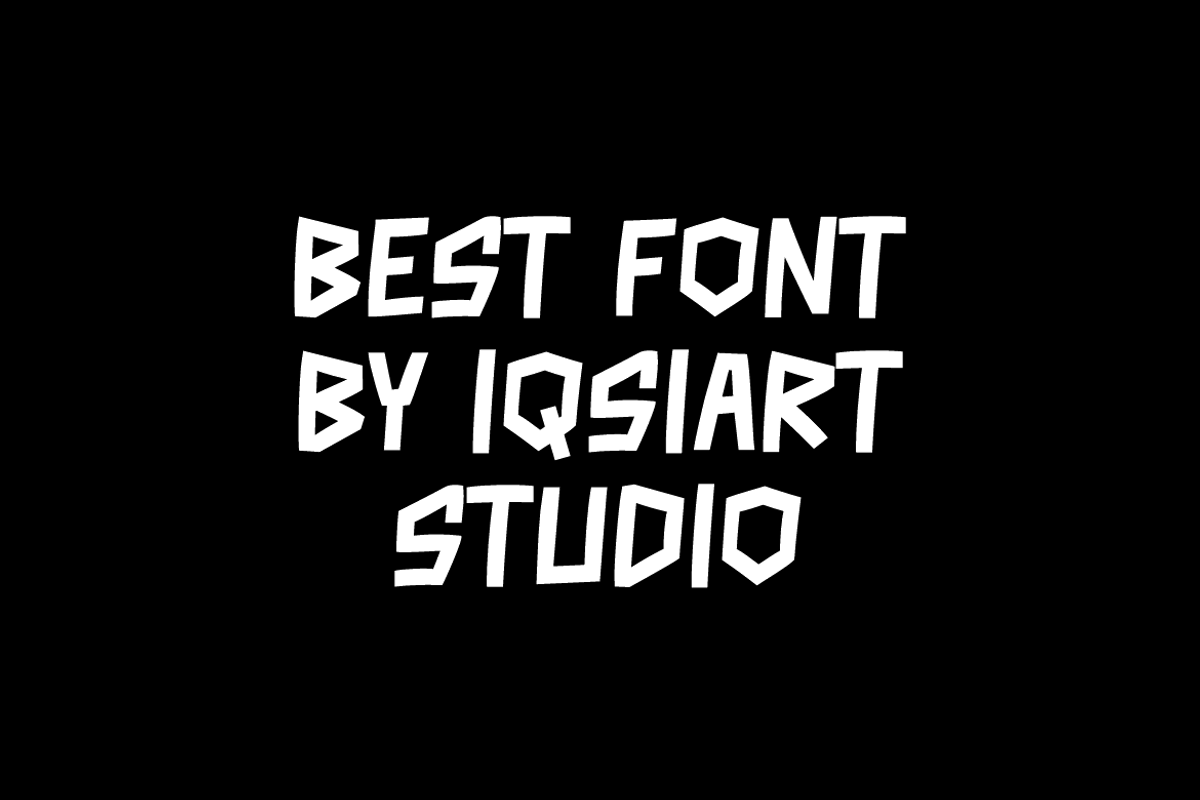 Ranefar - Modern Font, a Sans Serif Font by Iqsiart Studio (Photo 2 of 6)