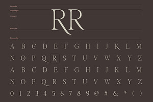 Doltcher Display Serif Typeface