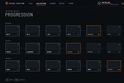 Military FPS Game 100 Screens, an UI Kit Template by pawellpi (Thumbnail 84 of 116)