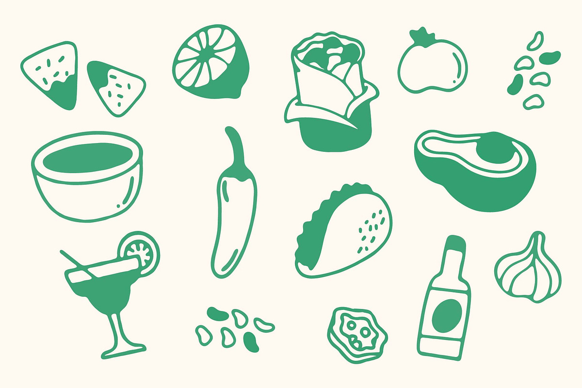 Tex Mex Illustrations, a Food Illustration by Haleigh Peterson Studio (Photo 2 of 8)