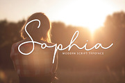 Sophia ( 90% off ), a Script Font by Paul Hewitt (Thumbnail 1 of 7)