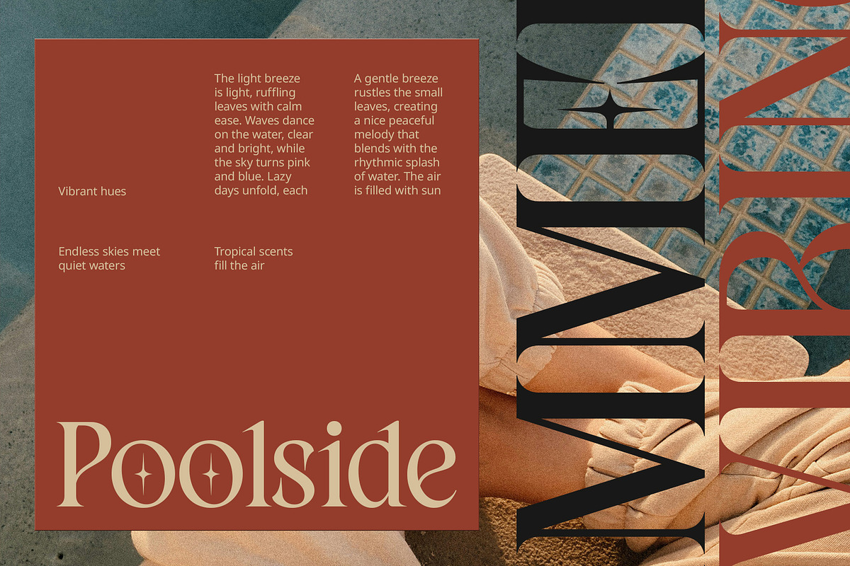 CS Georgia – Elegant Font, a Serif Font by Craft Supply Co. (Photo 3 of 8)