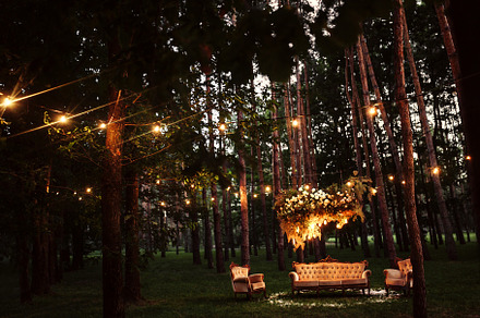 Wedding lounge area in the forest, a Holiday Photo by Sergey Shunevich Photo