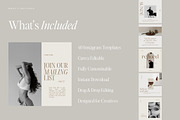 Minimalist Instagram Templates Canva, a Social Media Template by Adam and Grace (Thumbnail 21 of 22)