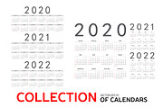 Collection of calendars 2020-2022, a Work Illustration by Julvil (Thumbnail 2 of 3)