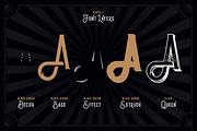 Black Queen font + bonus graphics, a Serif Font by Gleb Guralnyk (Thumbnail 2 of 6)