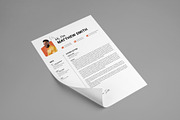 Modern and Clean Resume CV Template, a Resume Template by PixelStudio (Thumbnail 6 of 7)