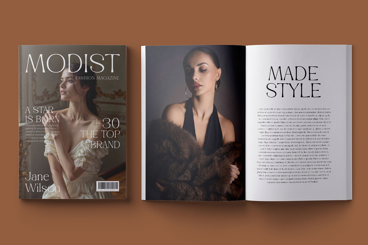 Morefa Modern Elegant Serif Font, a Serif Font by RantautypeStudio (Photo 9 of 15)