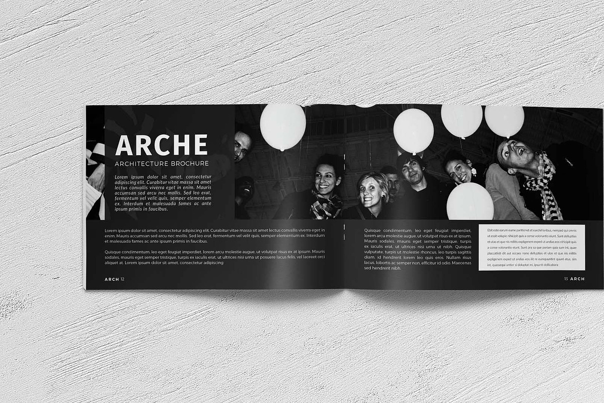A5 Architecture Brochure, a Brochure Template by New Lines (Photo 8 of 12)