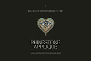 RHINESTONE APPLIQUE Collage, an Object Graphic by Lana Elanor (Thumbnail 2 of 10)