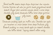 Strawberry Cake Whimsical Font, a Serif Font by Kellie Jayne Studio (Thumbnail 5 of 5)
