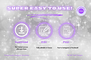 Glam Instagram Post Templates Canva, a Social Media Template by Hell Yeah Designs (Thumbnail 5 of 6)