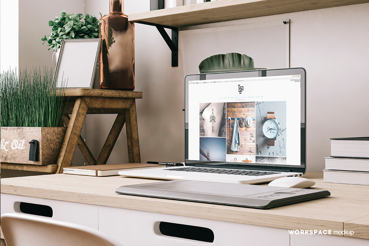 Workspace Mockup Set 8, a Mac Mockup by Best Pixels™ (Photo 3 of 5)