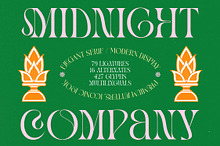 Midnight Modern Display Serif