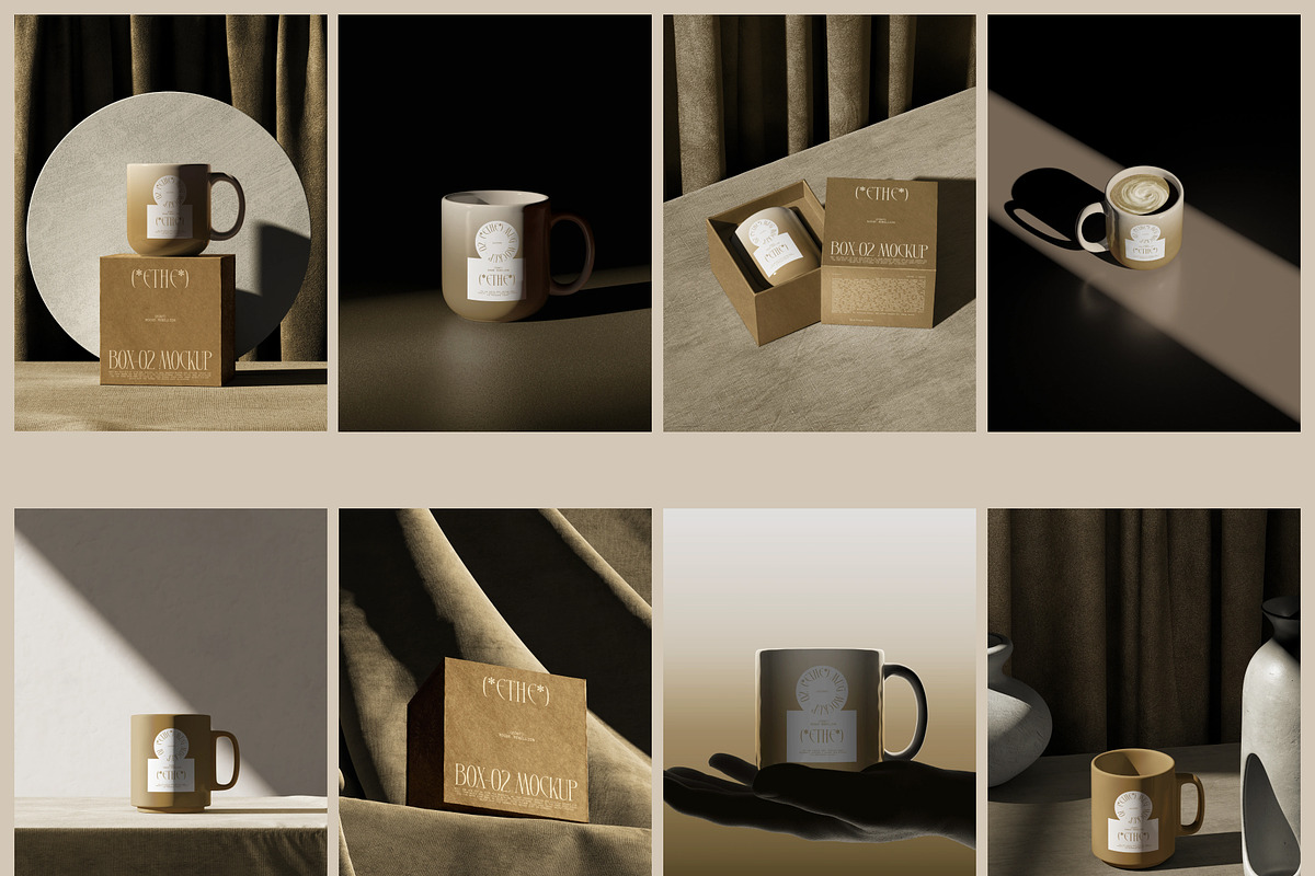 ETHE - Mug mockups set v2, a Cups & Container Mockup by Creatoom (Photo 14 of 15)