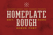 Homeplate Font Duo, a Serif Font by Alphabet Agency (Thumbnail 1 of 8)