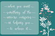 madelena, a Script Font by Strong.co (Thumbnail 6 of 9)